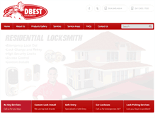 Tablet Screenshot of dbestlocksmith.com